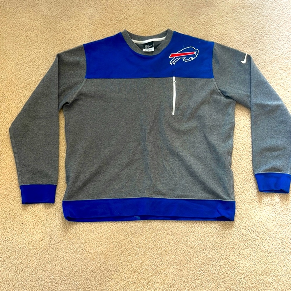 Buffalo Bills On Field Nike Crew Neck